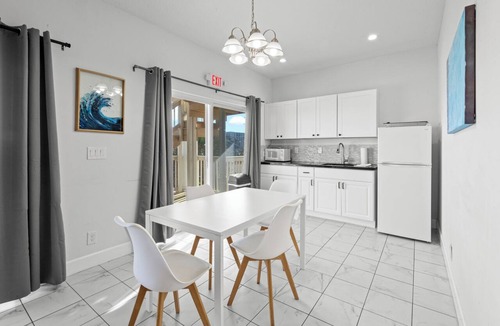 Crescent Beach Apartment | Villa Del Mare Unit 4, 2nd floor 2 bedrooms, 2 bath Ocean View.