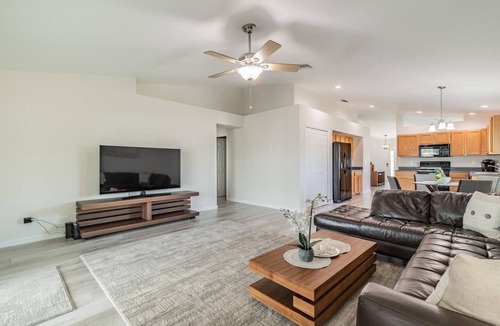 Sabal Harbour House | Villa Madeira - Stylish Pool Abode with Lake Views by The Bay & Key Collection