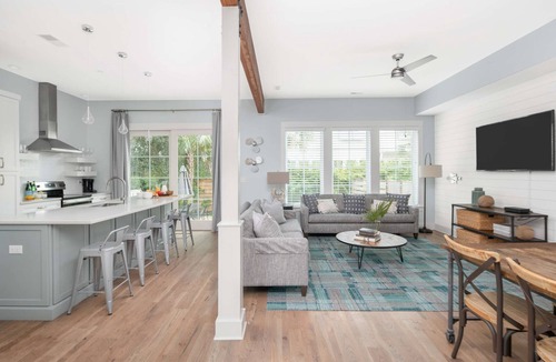 Folly Beach House | Walk Everywhere! 8BR Duplex with 2 Pools, Sleeps 16+