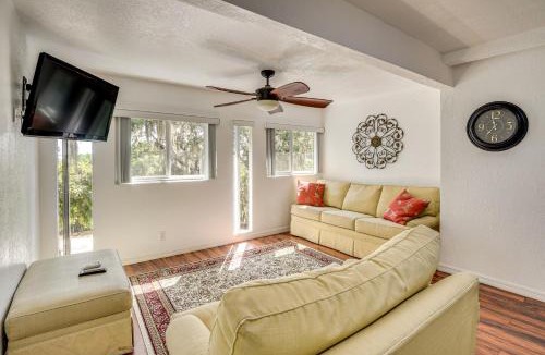 Fort McCoy House | Walk to Lake George: Quiet Nature Escape w/Deck