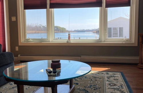 Brick House | Waterfront views from the pool