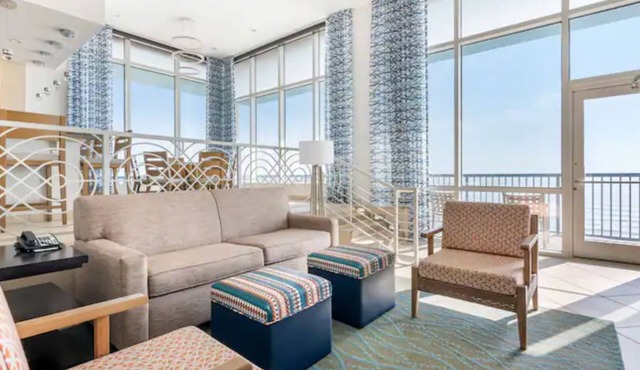 1 Bedroom Presidential Suite, Sleeps 4, at Daytona Hilton Regency!