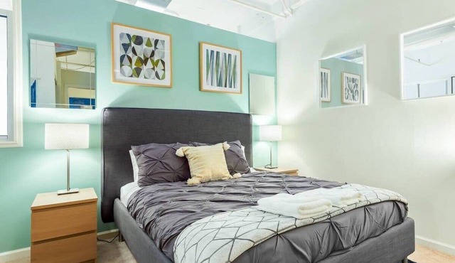 100 Year-Old Historic Brick 2BR Loft-High Ceiling8