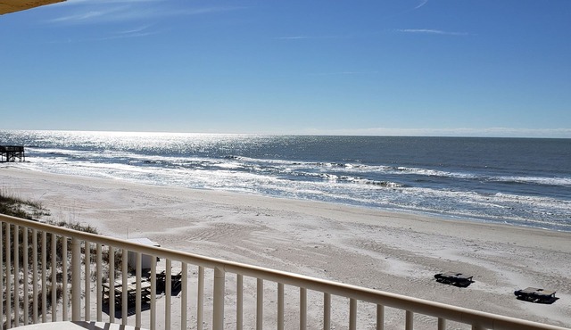 180 degree direct Beachfront view - Can't get closer to the beach!