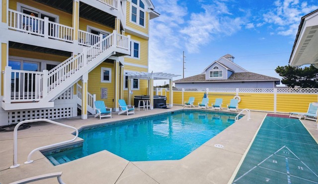 5553- Tradewinds 6 - Nags Head Luxury Retreat | Pool & Tiki Bar