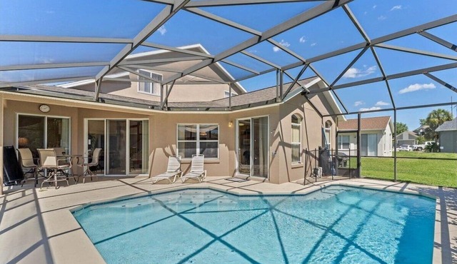 5BR Disney Escape | Private Pool & 2 Lounges