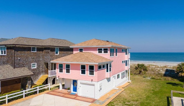 Be A Nomad - 7 Bedroom Beachfront House Jacksonville Beach Sleeps 14