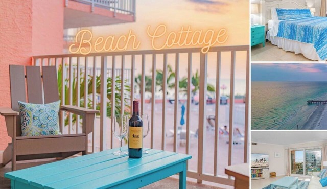 Beachfront 2nd Floor 3BR Condo | Gulf & Heated Pool Views | Hot Tub, Sleeps 11