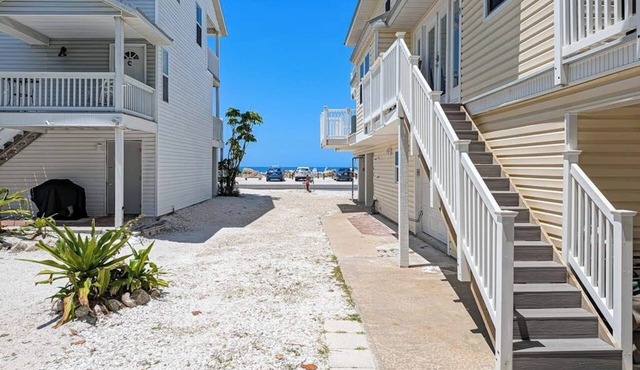 Beachfront Escape on Gulf Drive – Steps to the Sand & Bridge Street