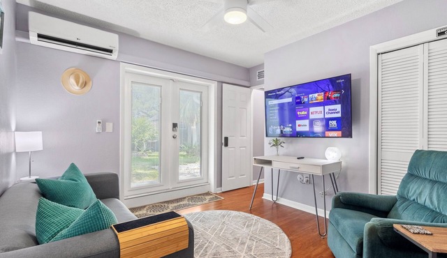 Charming 1-bedroom apartment in amazing St. Petersburg with AC, WiFi,Dog OK!