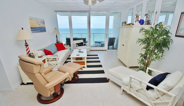 Charming Coastal Condo with Top-Floor Oceanfront Views Throughout
