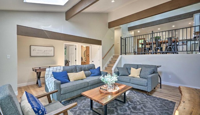 Charming Placerville Retreat with Deck and Grill!