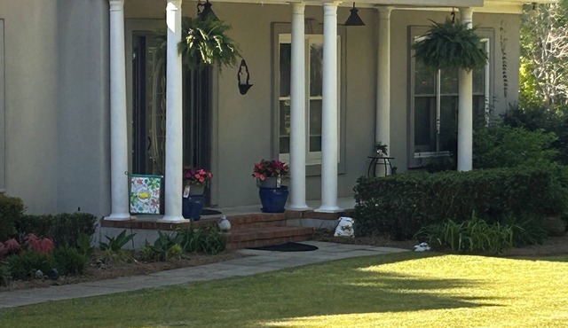 Charming spacious home nestled on a private lot minutes away from the Masters