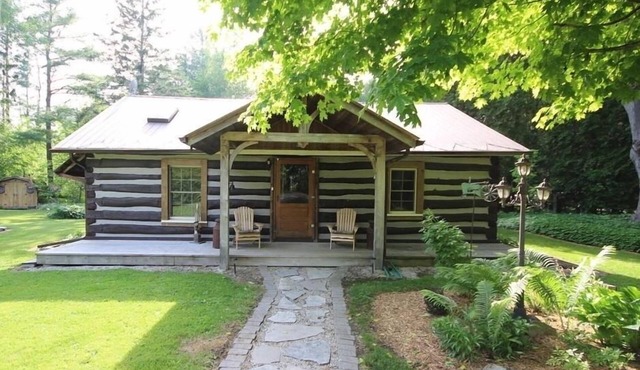 Cozy Log Cabin - Walk to Lake Huron!