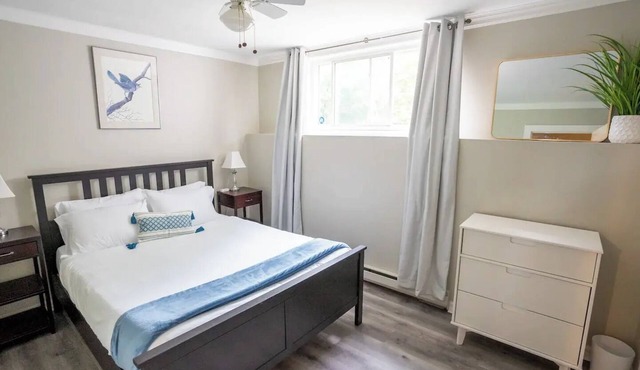 Creekside 2BR Bsmnt Suite w/3 Queen Beds, close to hiking trails