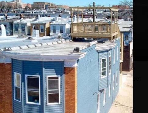 Downtown upper canton 3 bdrm 3 bath home with rooftop and parking pad