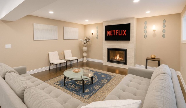 Executive 2BR Lower Suite · Private & Spacious/Near US Border