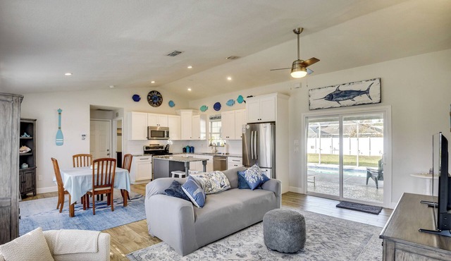 Family Escape w/Fenced Yard & Pool in Palm Coast