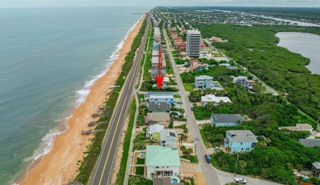 Flagler Beach! 1-BR Condo with Ocean Views, King Bed & Outdoor Shower