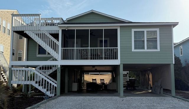 Gorgeous Home on Sunset Beach, Just Steps from the Shore!