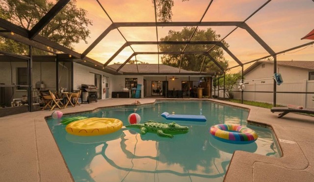 [Guest Favourite] Family Fun Retreat | Heated Pool, Hot Tub & Arcades