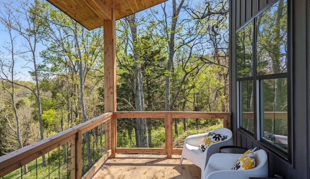 Highgrounds Modern Cabin with Loft - Ironweed