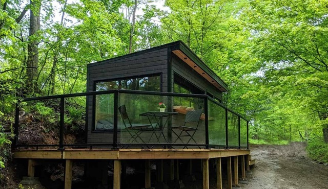Juniper Cabin | Tiny Cabin Overlooking Fall River
