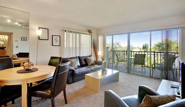 Land's End 402 building 1 TOP floor|Across Pool and Hot tub|Amazing remodel!