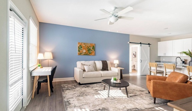Landing | Chic 2BD, Pool, Yoga Studio