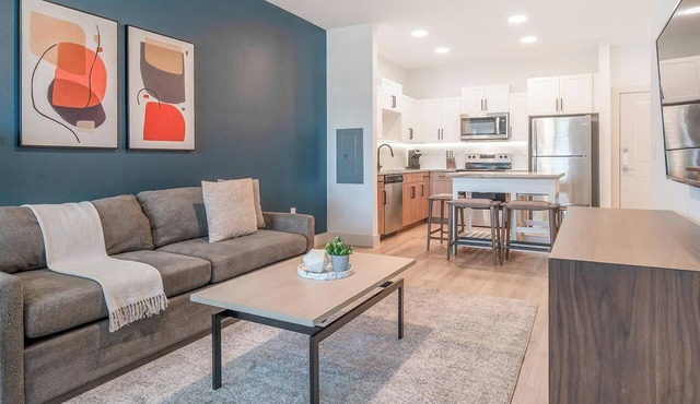 Landing | Modern 1BD, Gym, Courtyard