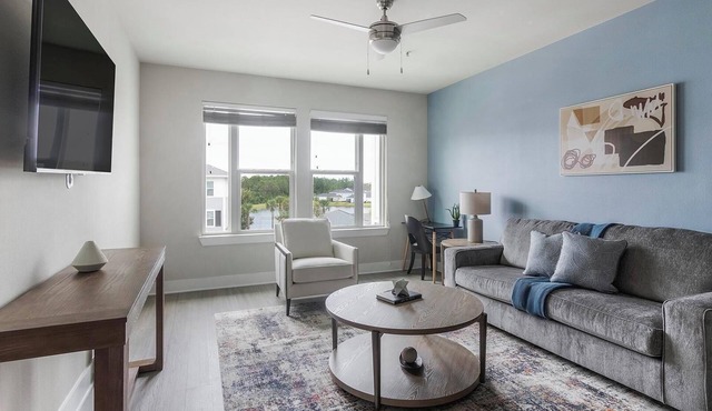 Landing | Stylish 2BD, Gym