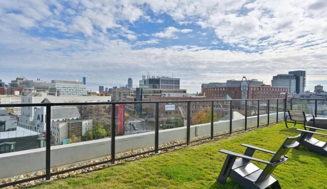 Luxury Studio King bed Gym near MIT Harvard