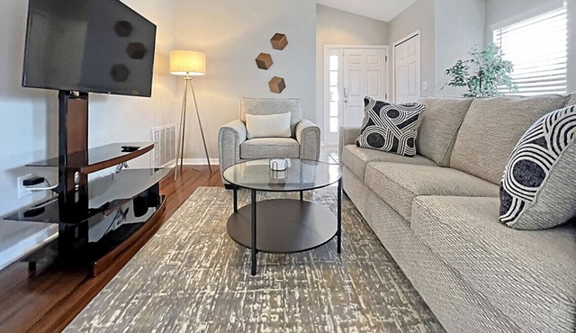 Modern 3 BR Home with Large Garage, Fenced Yard