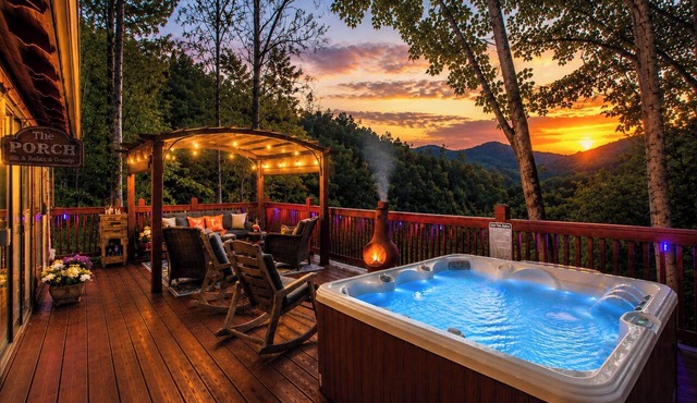 Mountain Views | Hot Tub | Near Bryson City