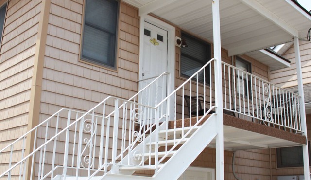 NEWLY RENNOVATED 2 Bedrooms 1 Bath Located Across The Street From The Beach!