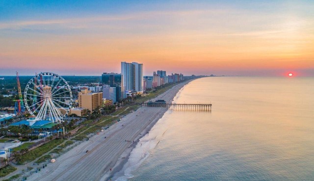North Myrtle Beach 2BR Partial Ocean View – Shore Crest Villas & Beach Access