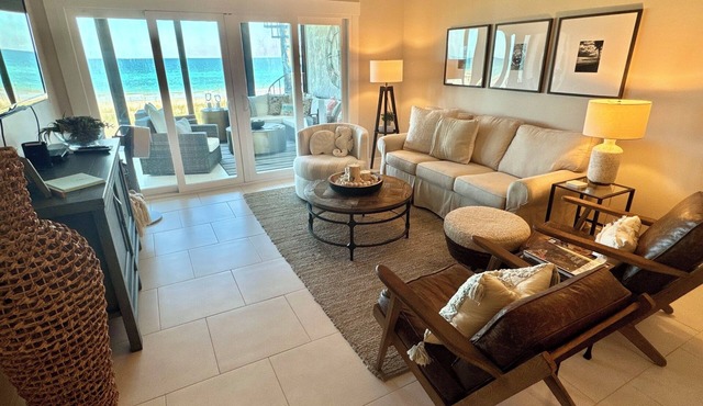 Ocean 382 -First Floor Beachfront Condo2 bedrooms/2 baths