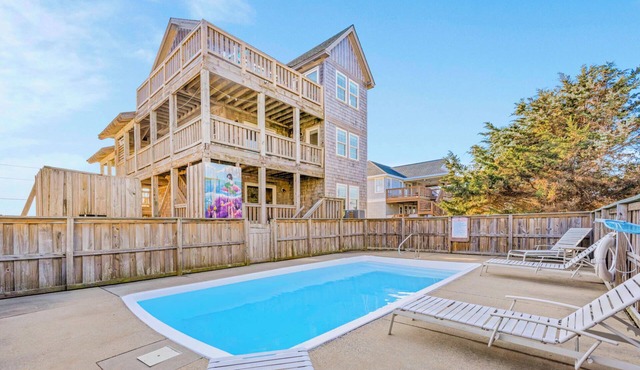 Oceanview Dog Friendly Home w/Private Pool, Hot Tub, Game Room, Beach Nearby