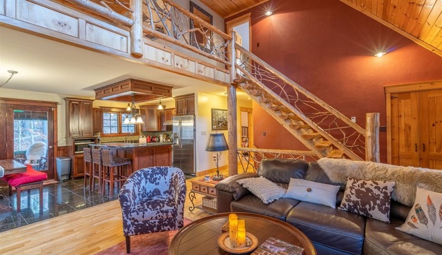 Pet-Friendly Adirondack Retreat | Hot Tub, Fire Pit near Whiteface Mountain