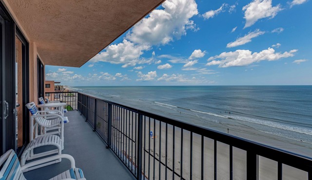 Premier Views, Top Floor Condo, No Drive Beach