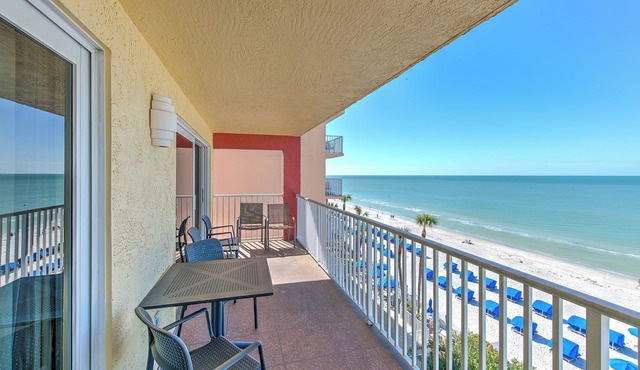 Ram Sea 510 is a Silver Tier 3-bedroom 2 bath Gulf Front Corner Condo