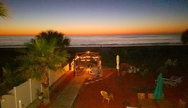 Romantic Beachfront getaway