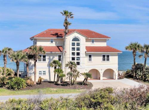 Sea Haven - Oceanfront home w pvt beach & deck