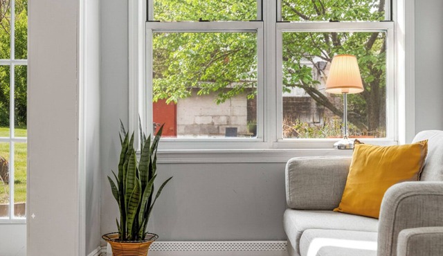 Spacious Apartment Steps From NYC, Private Yard
