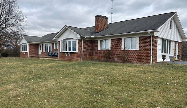 Spacious lower level of brick ranch home. Close to city, in quiet location