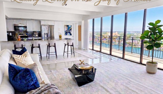 SUMMER by the sea! LUXURY condo w/OFFICE, GULF & CITY VIEW-SPECTACULAR