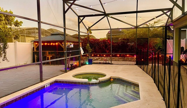 The Bohemian Escape w/Game Room + Pool and Spa