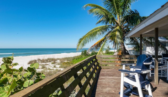 Tiki · Gulf Front · Dolphins from Deck · Pet Friendly
