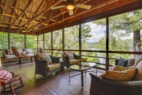 Waterfront Home on Paradox Lake w/Dock & Views!