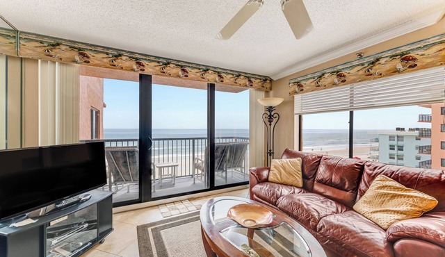 Wonderful, peaceful, beachfront 2 bed 2 bath condo